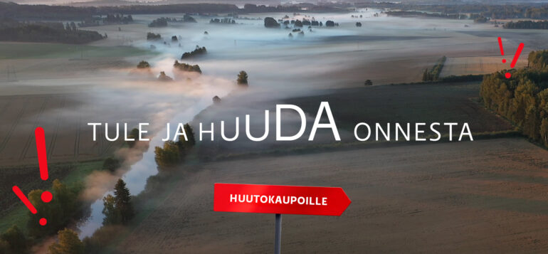 Tule ja huuda onnesta. Huutokaupoille tästä linkistä.