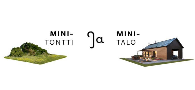 pieni pala onttimaata ja pieni talo.