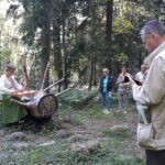 Concert in a forest at Laurinmäki.