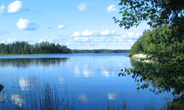 Isojärven uimapaikalta.