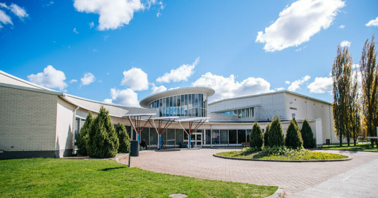 Library from outside.