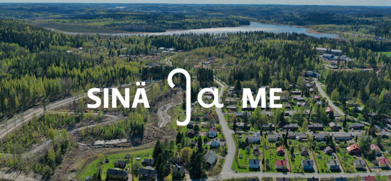 Ilmakuva Tervakoskelta.