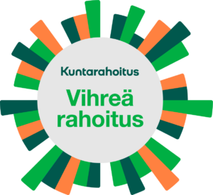 vihrean rahoituksen tunnus.