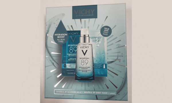 o Vichyn Mineral 89 Booster lahjapakkaus.