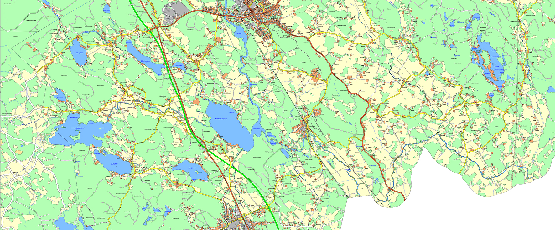 Esitellä 56+ imagen kartta janakkala