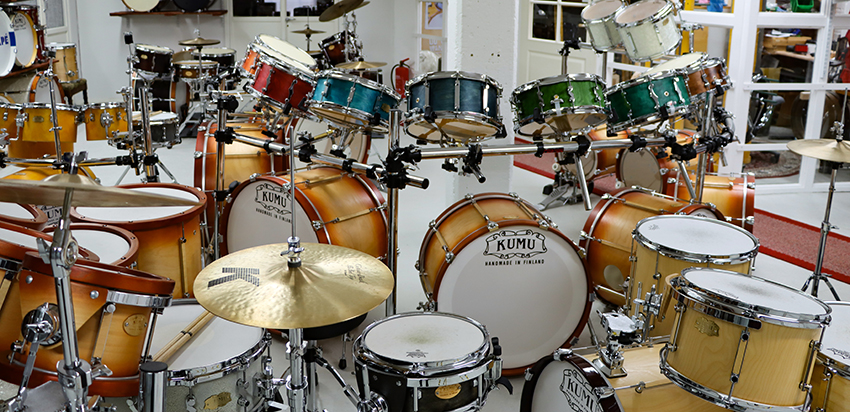Kumu drums.