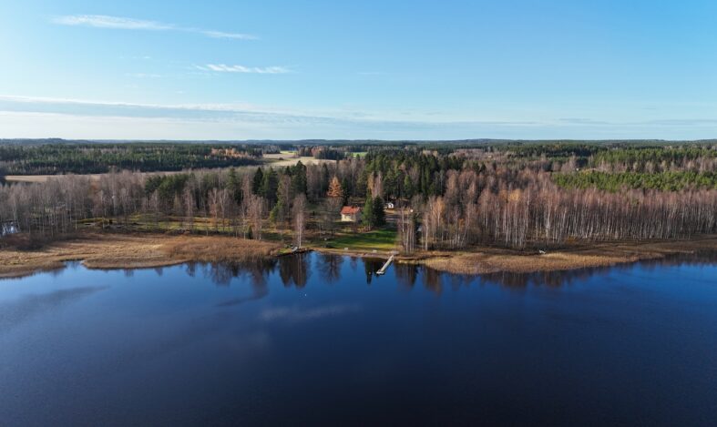 Viralan leirintäalueesta ilmakuva