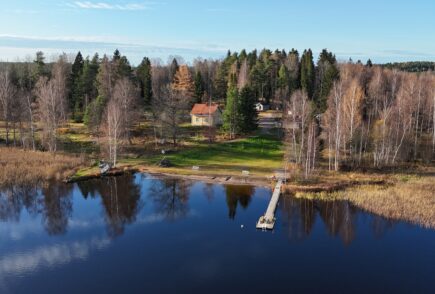 Viralan leirintäalueesta ilmakuva.